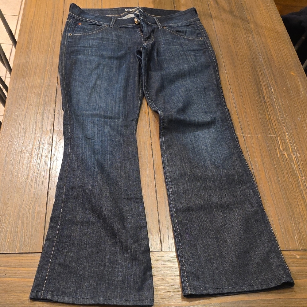 Hudson Jeans Dark Blue Flare Women's Jeans
